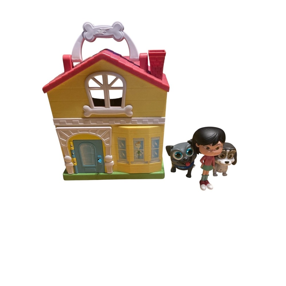 Just Play Puppy Dog Pals Stow N' Go House with figures Bingo‎ Lollie